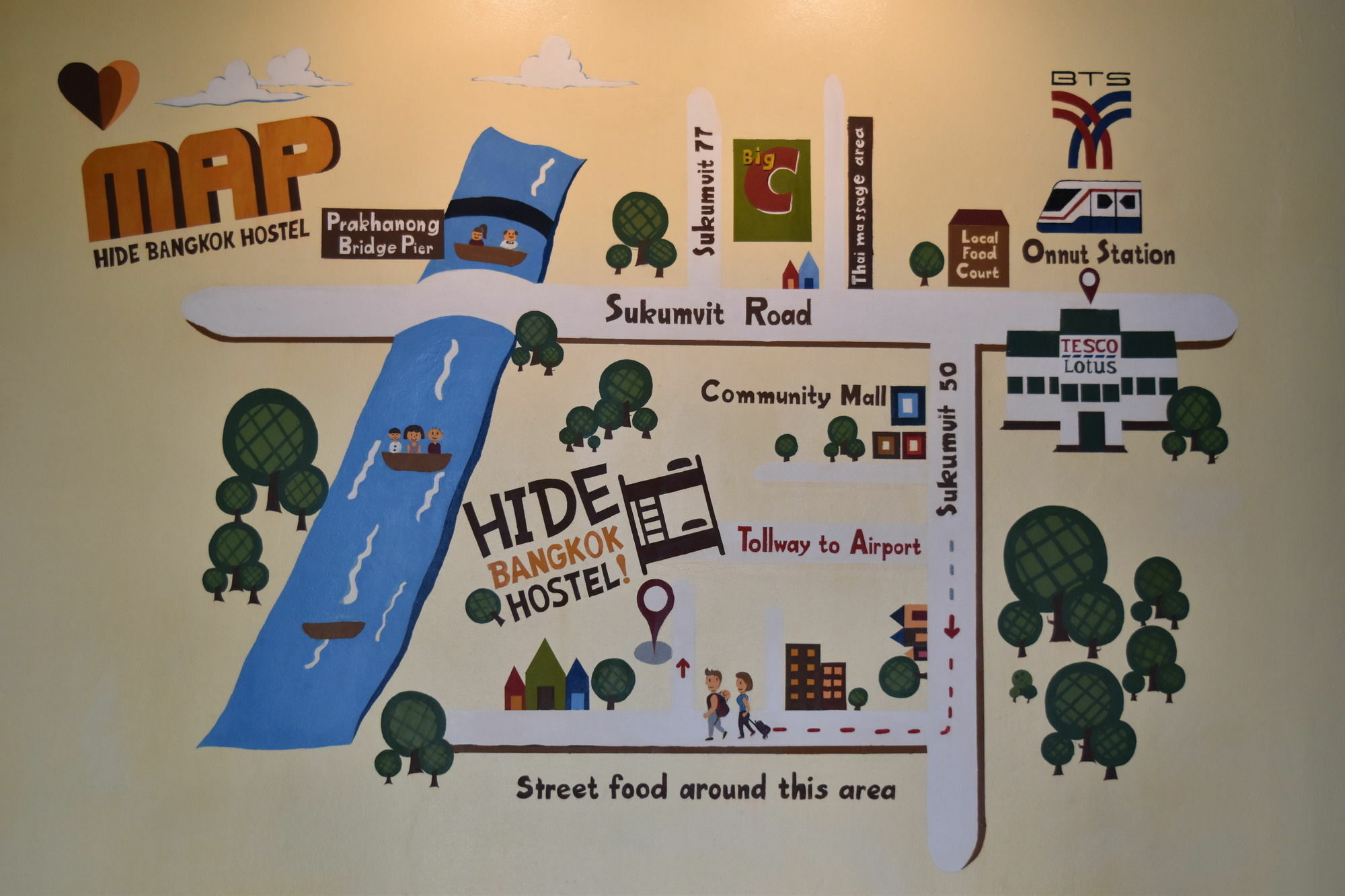 Hide Хостел Бангкок